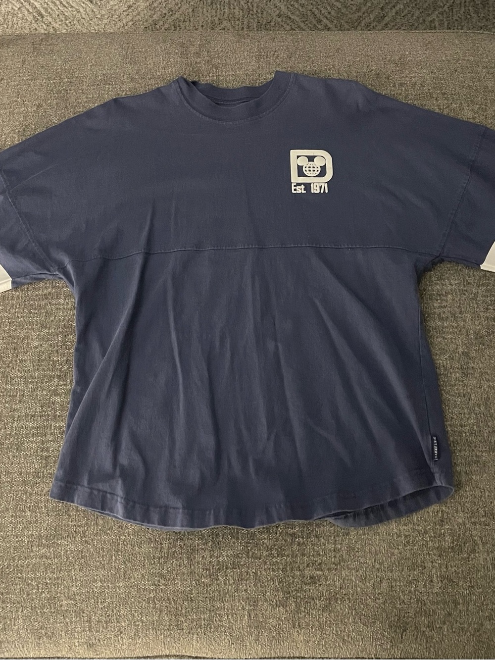 Women’s Navy Graphic Short-Sleeve Crew Tee - Est. 1971